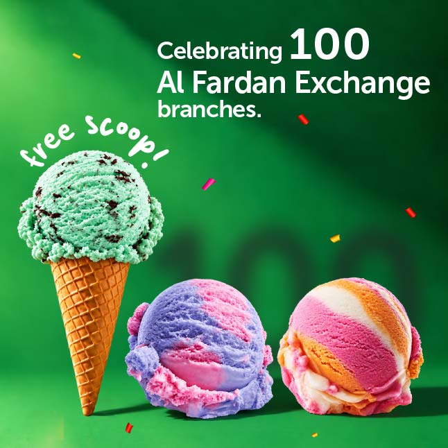 Celebrating 100 Al Fardan Exchange Branches