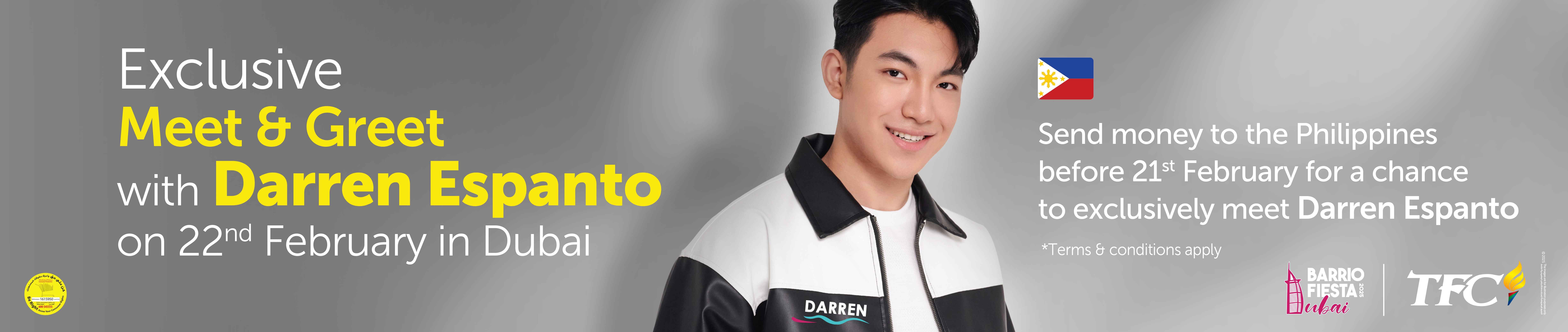 Meet & greet with Darren Espanto!