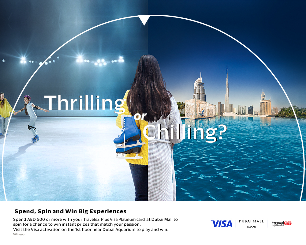 Travelez Plus Visa Platinum card x Dubai Mall