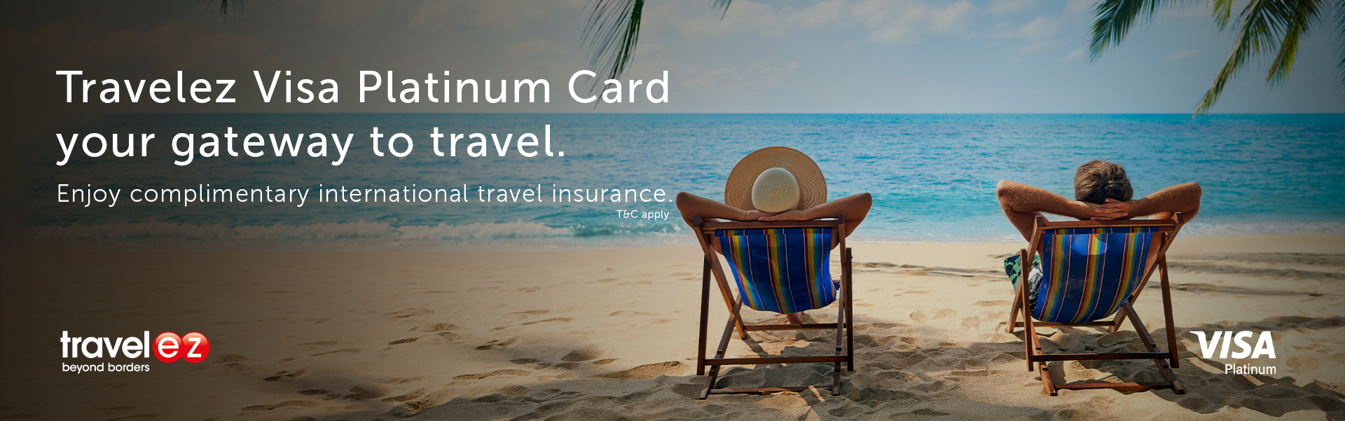 Travelez Visa Platinum Card to travel
